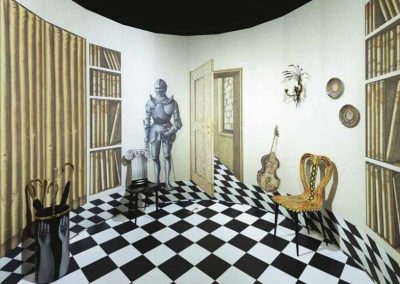 carta-da-parati-fornasetti-come-libreria